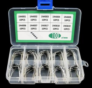 Kit de Diodos Rectificadores y Schottky – 100 Unidades